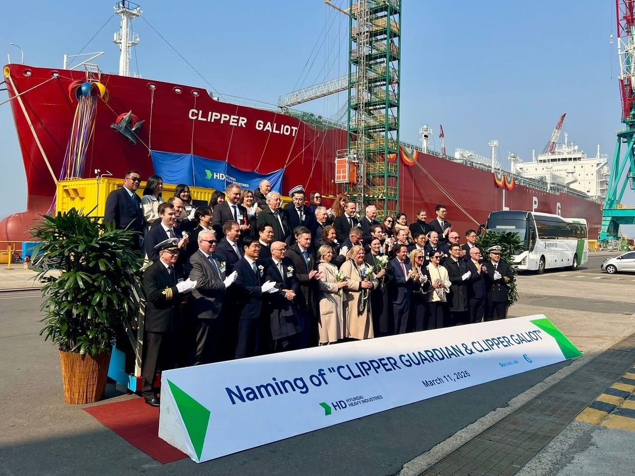 Naming-Guardian-Galiot From the naming ceremony in South Korea, March, 2026